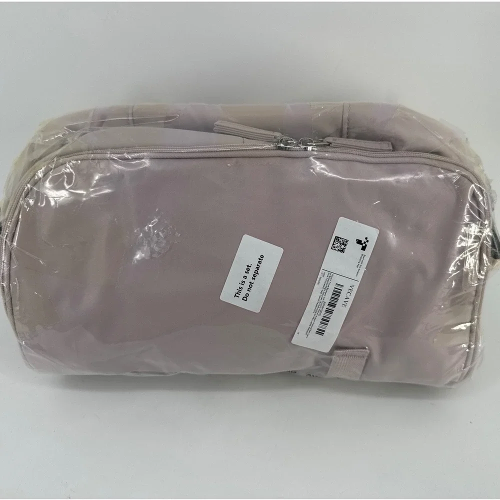 VECAVE Vacuum Travel Pink Backpack Airback 18x14x8 Pink Compression Pump NIB
